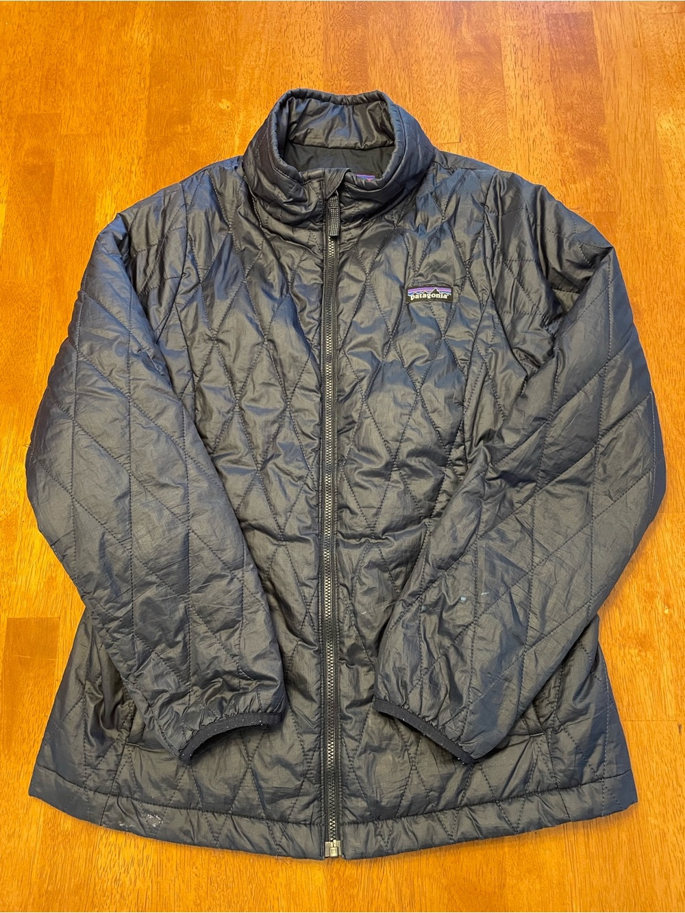 Patagonia Kid’s Quilted Navy Blue Insulated Jacket